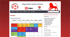 Desktop Screenshot of nogomet-polzela.si